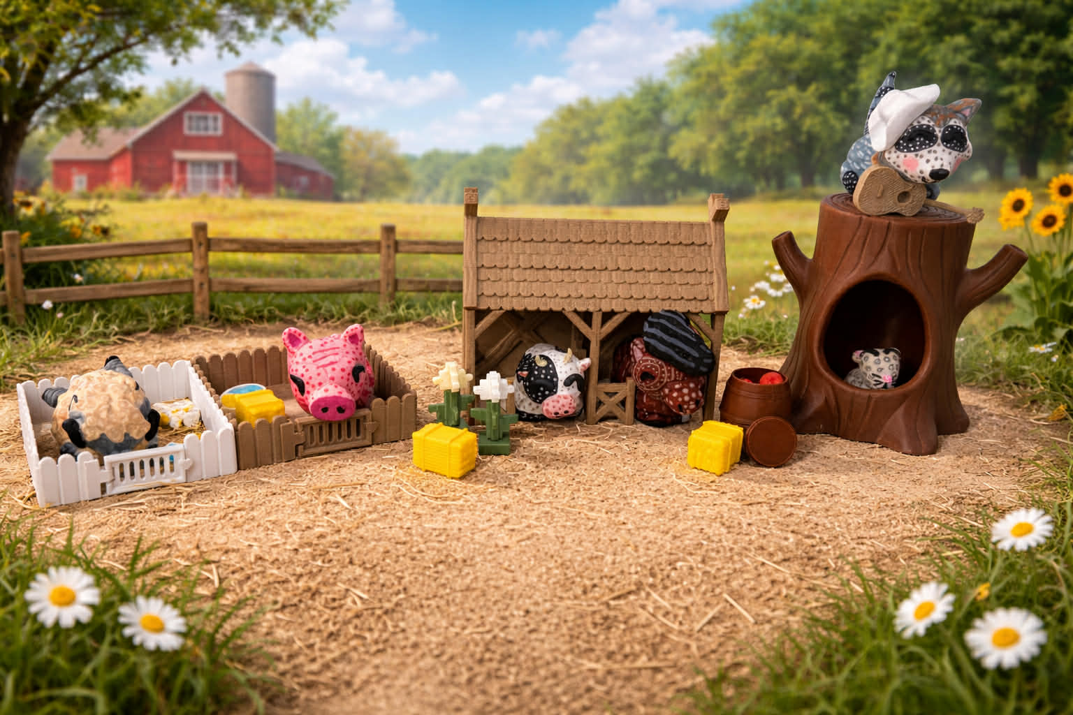 Farm scene
