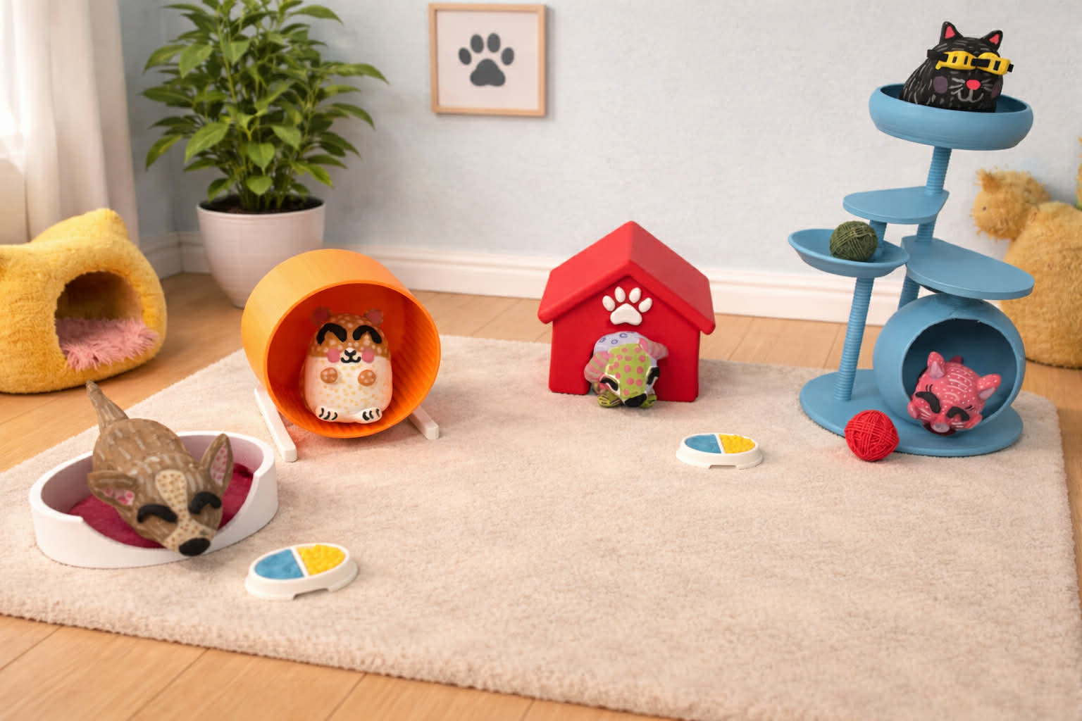 Home scene